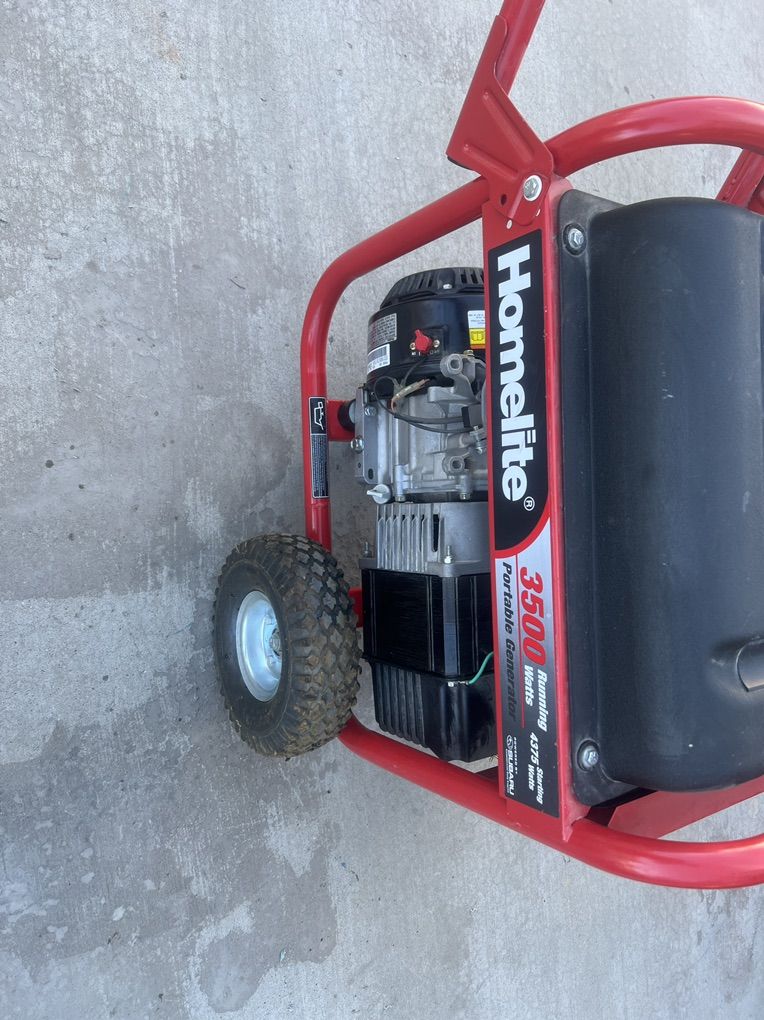 3500 Watt Homelite Generator