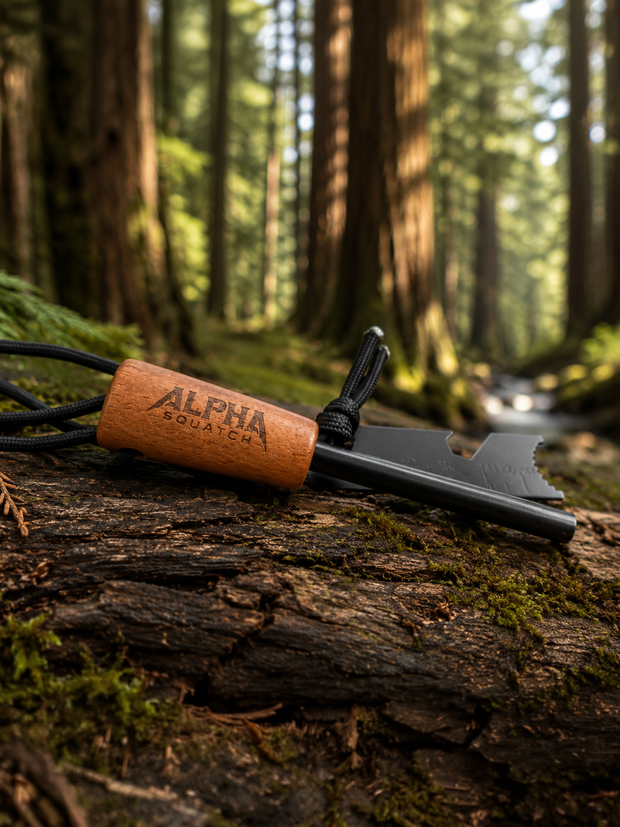 Alpha Squatch Ferro Rod Fire Starter