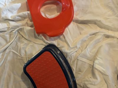 Toilet trainer and step stool
