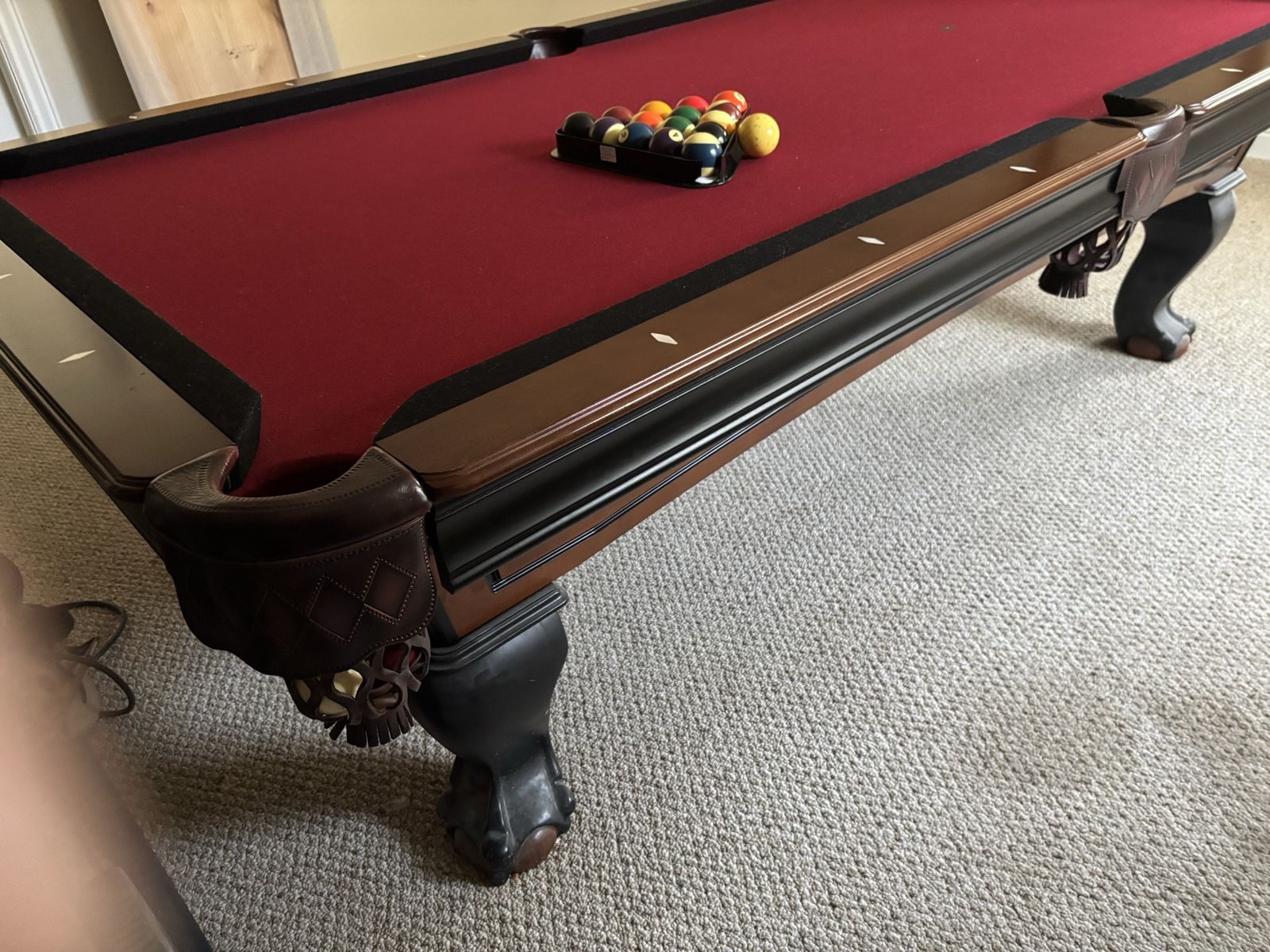 Beautiful pool table