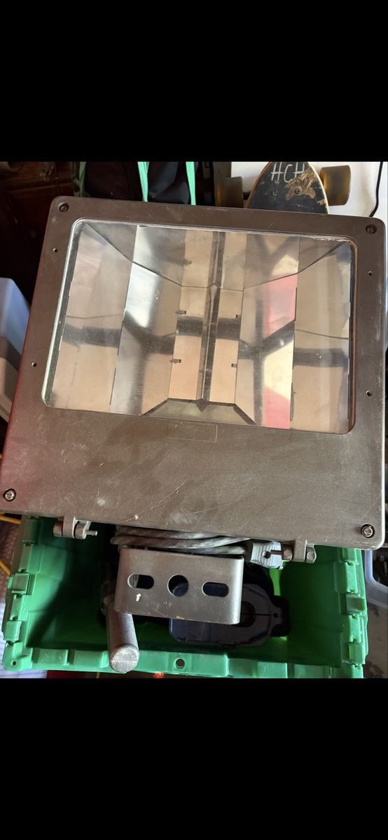 Industrial Grade Outdoor Flood Light Fixture - Weatherproof Design for Commercial/Residential Use