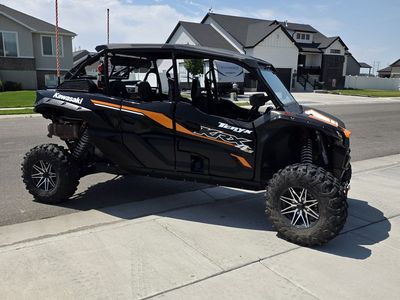2023 Kawasaki Teryx KRX4 1000es, Black/Orange, 5-Seater