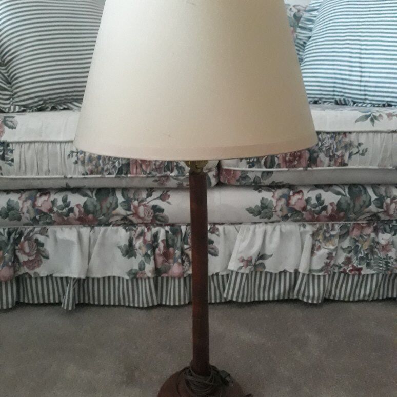 VTG Danish Teak Lamp
