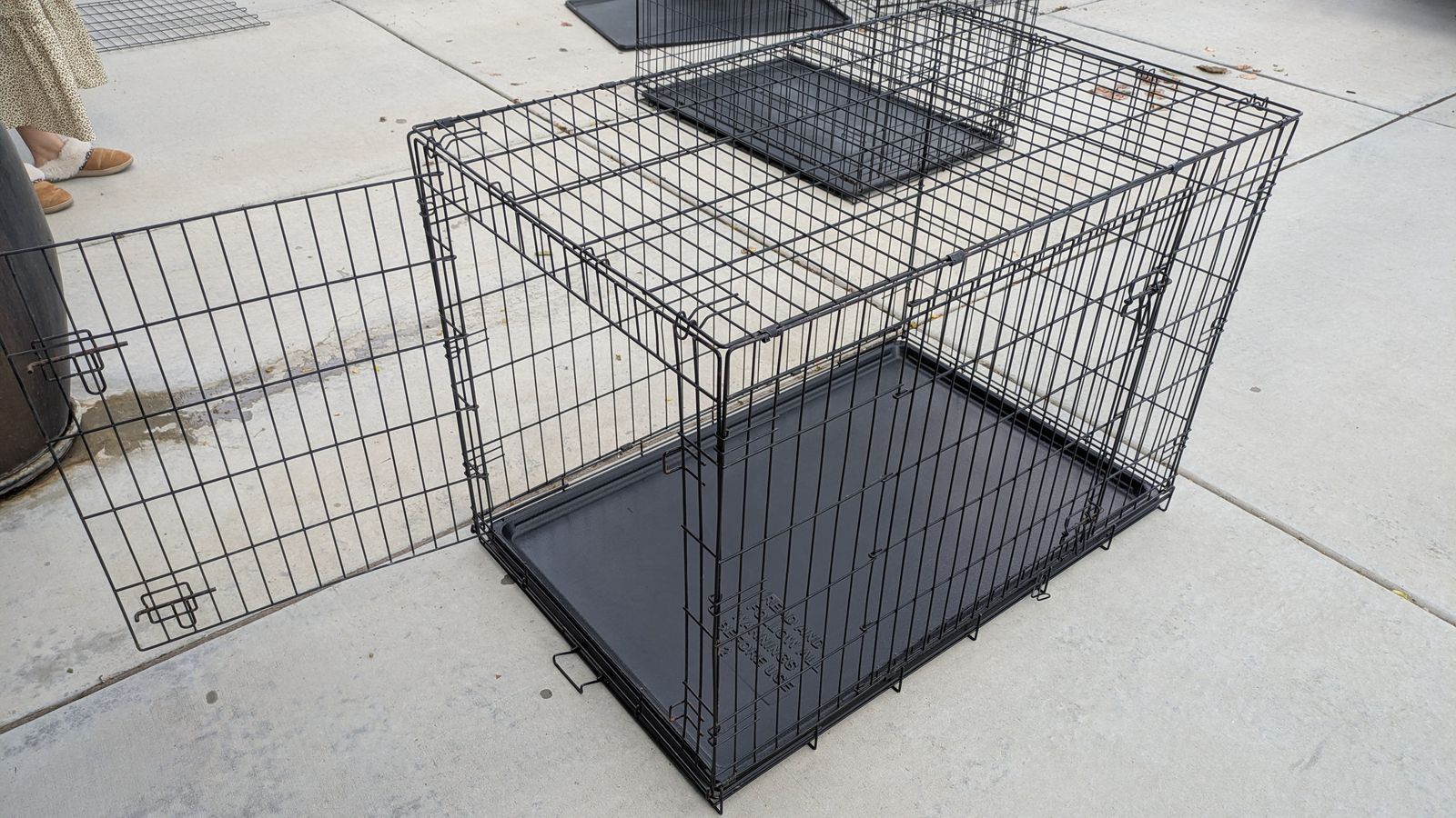 2 Large Dog Crates