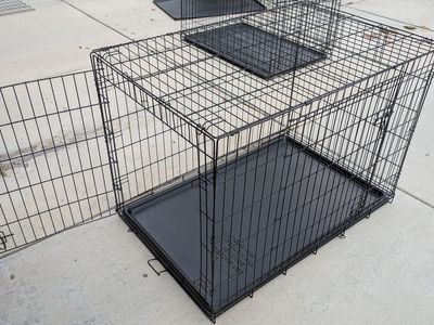 2 Large Dog Crates