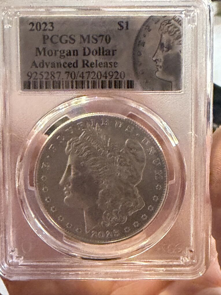 2023 $1 Morgan Dollar – PCGS MS70