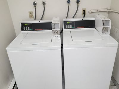 Speed Queen Washers and Dryers coin operated (high end) electric