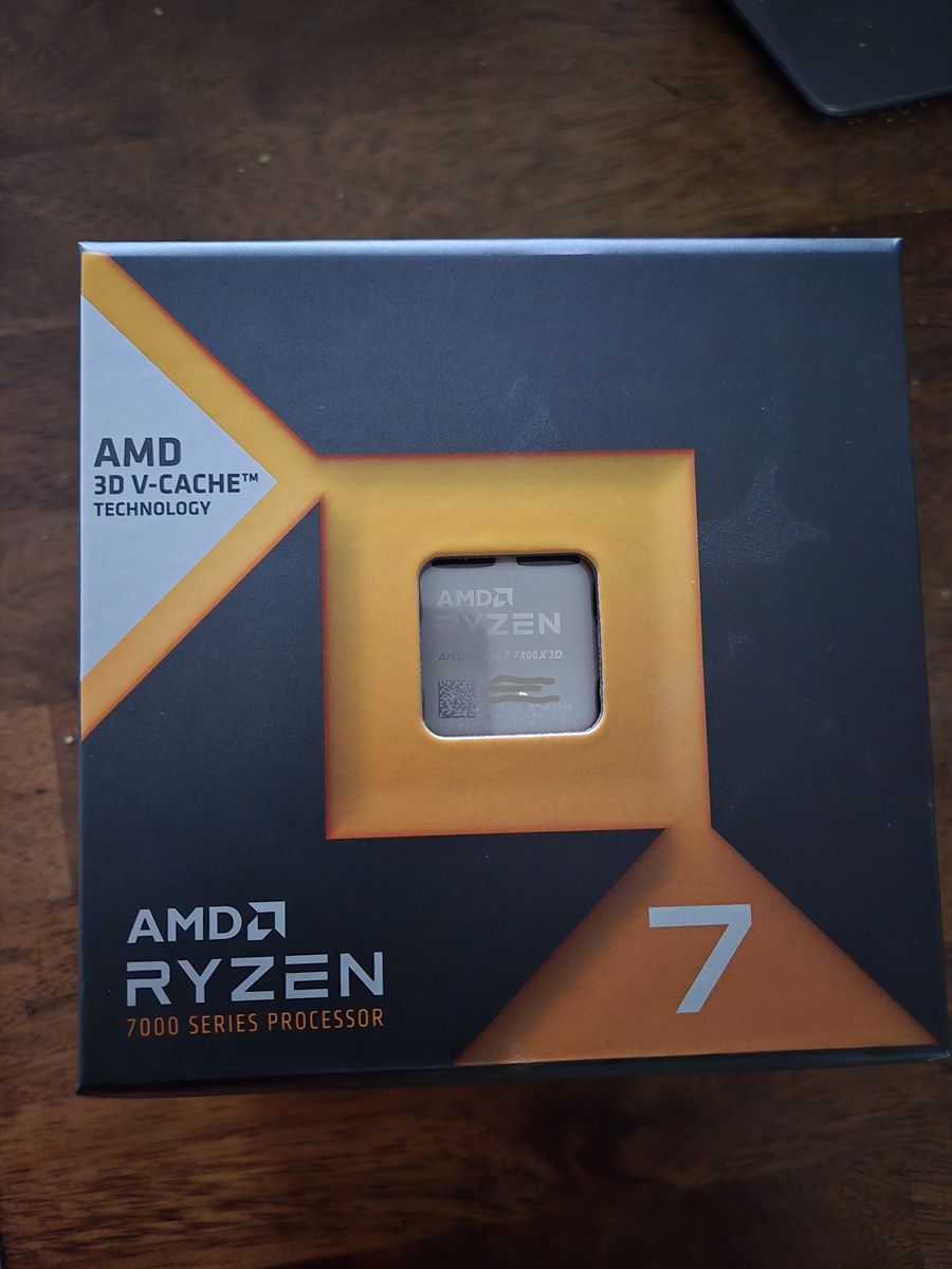 Brand new AMD Ryzen 7800X3D, sealed