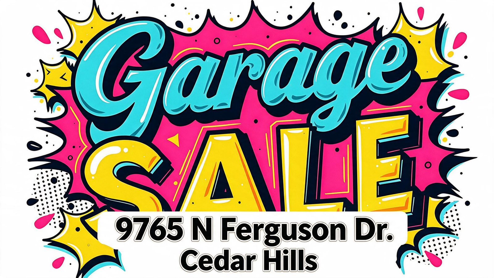 ¡¡ HUGE GARAGE & YARD SALE !!