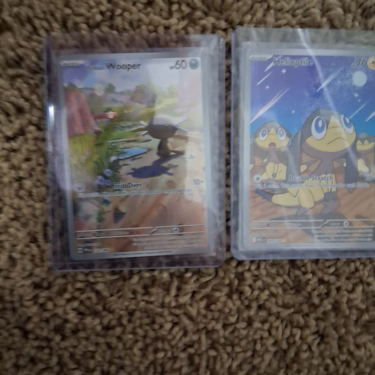 wooper and helioptile ir