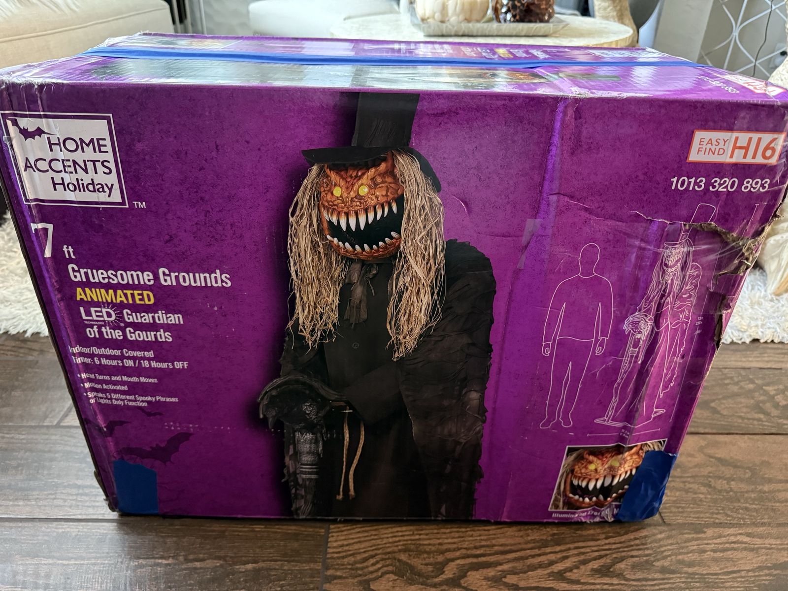 Home Depot Guardian of the Gourds Halloween Animatronic