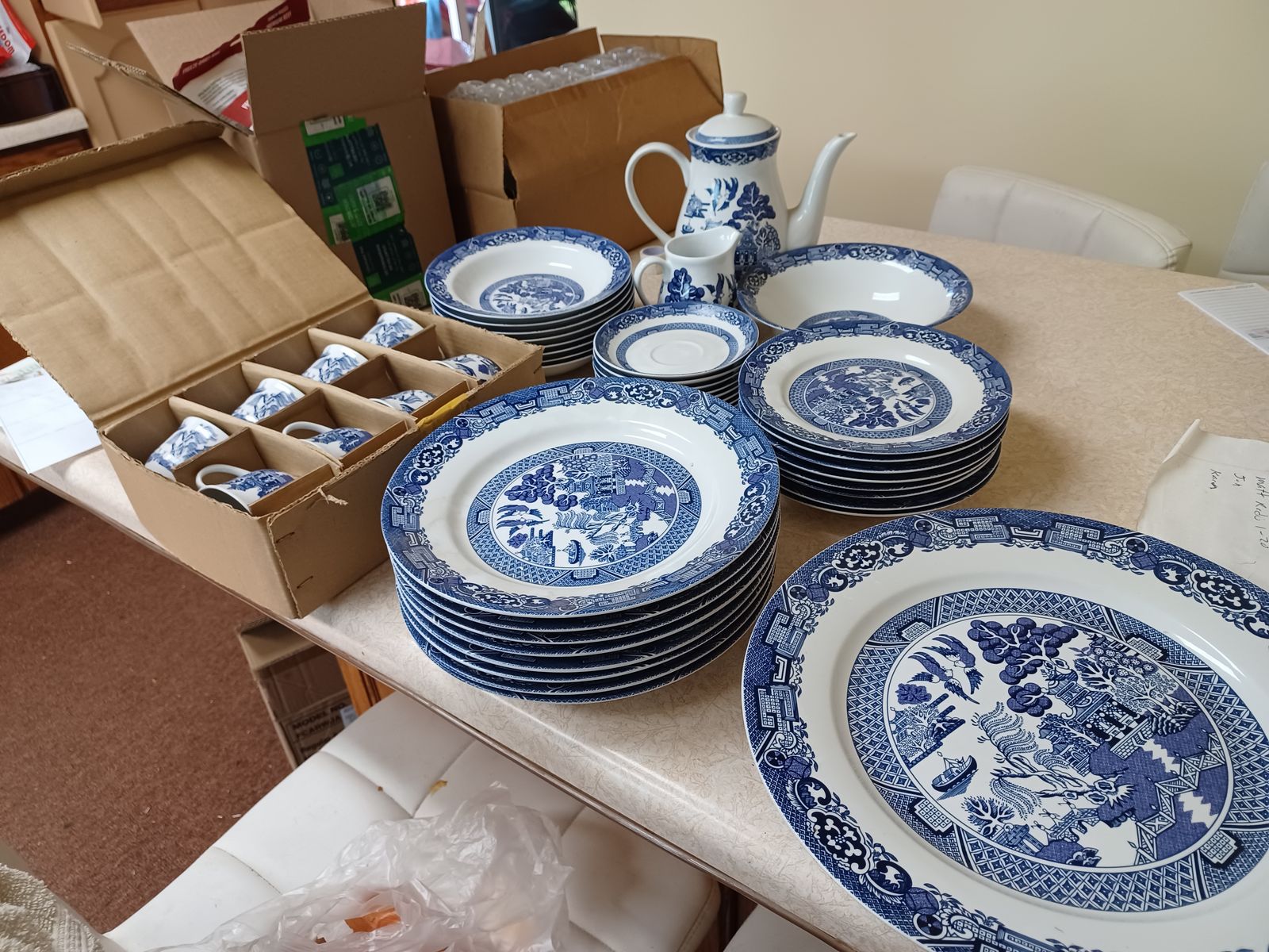 Antique china set