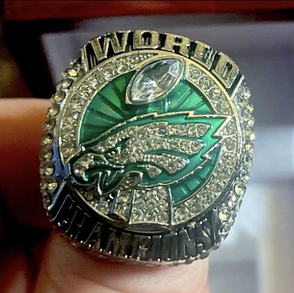 Philadelphia Eagles Super Bowl LII Championship Ring - Foles MVP Replica