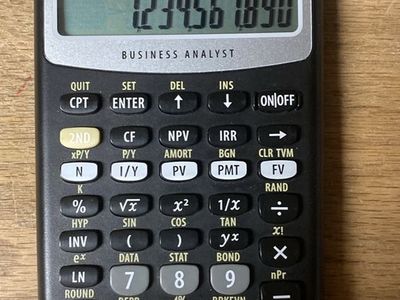 Texas Instruments BA II Plus Financial Calculator