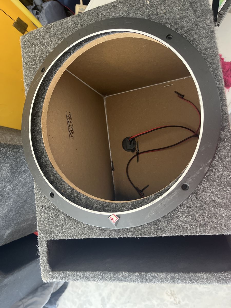 Rockford Fosgate, Subwoofer, 12 Inch Box For Car