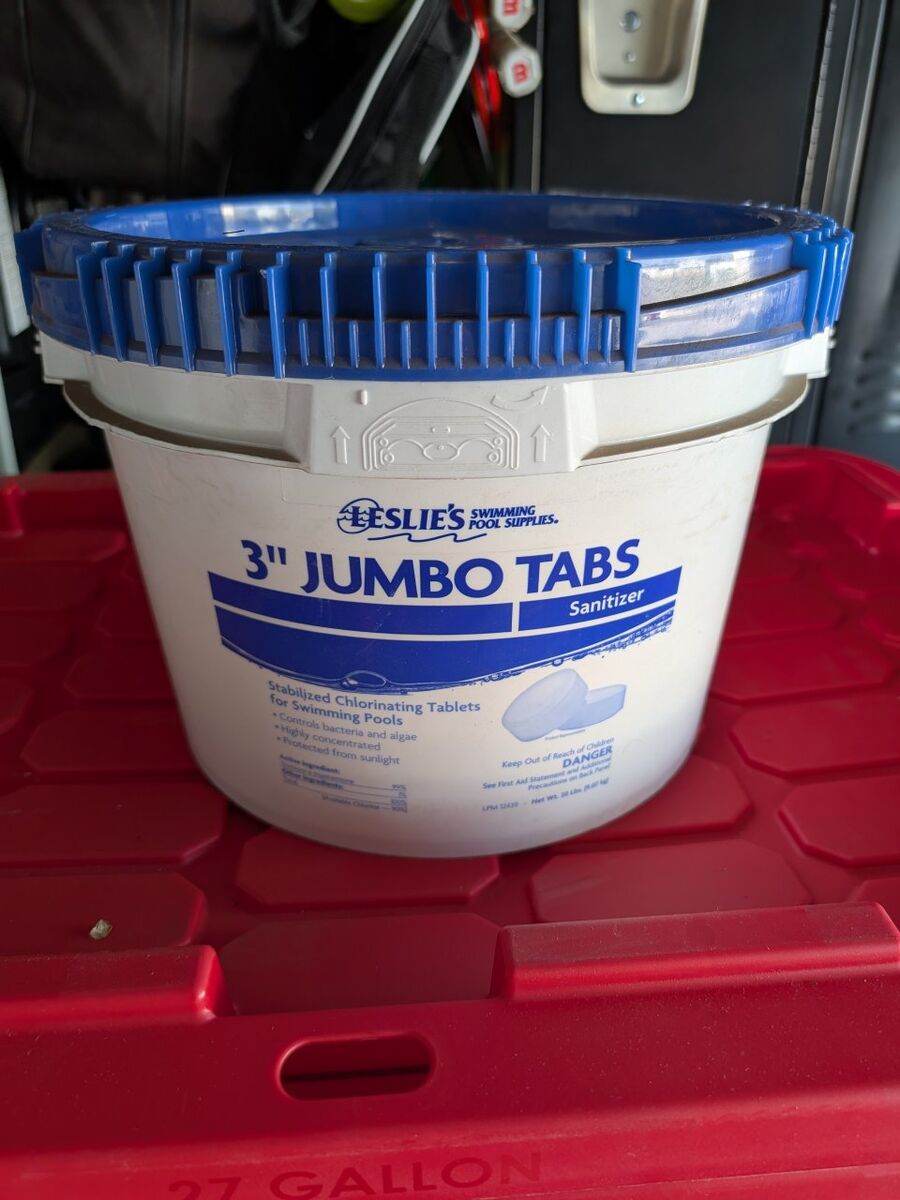 New Leslie's Swimming Supply 3" Chlorinating Tabs