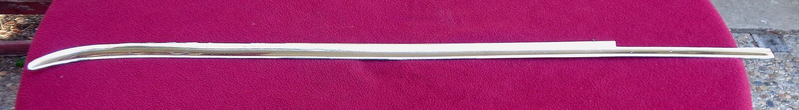 1955 1956 Dodge Royal Lower Long Dash Moulding Beautiful Chrome Mopar # 1602837