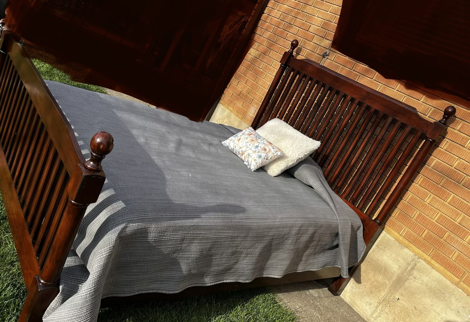 Very Solid Queen Bed