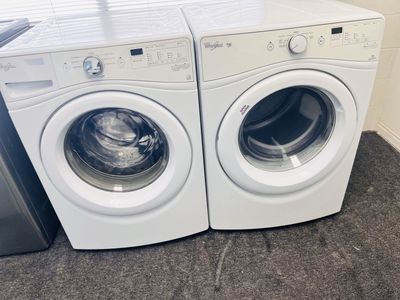 Whirlpool duet washer and dryer set