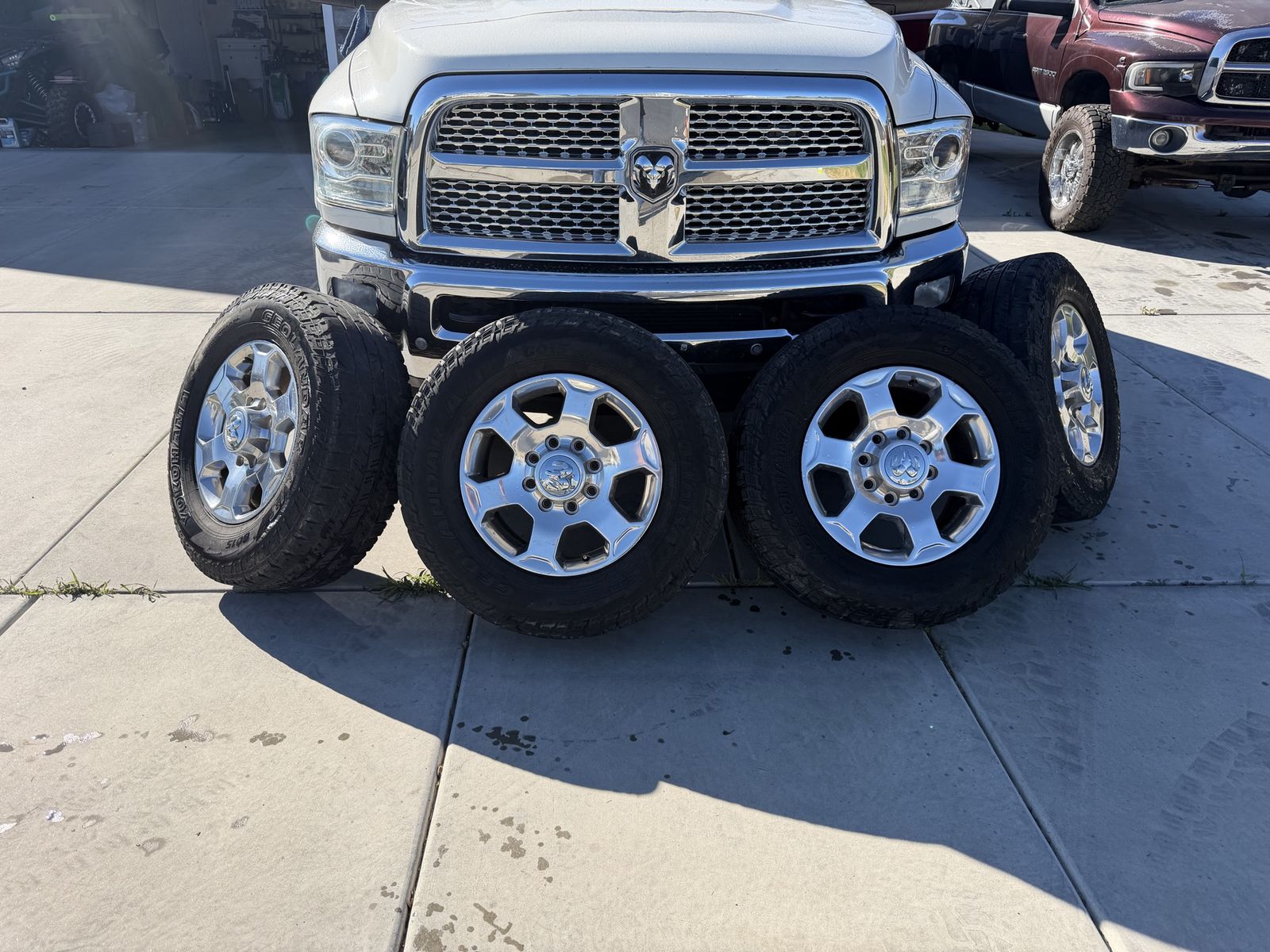 Dodge Ram 8x6.5 18inch Chrome