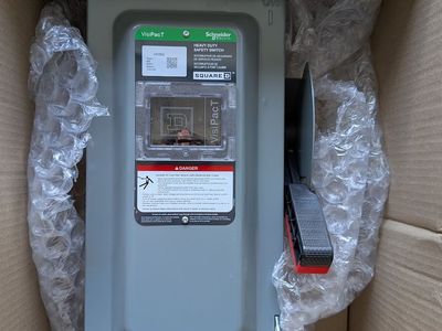 Square D VH362 Schneider Electric 60A 3 Pole Safety Switch Type 1 NEW IN BOX