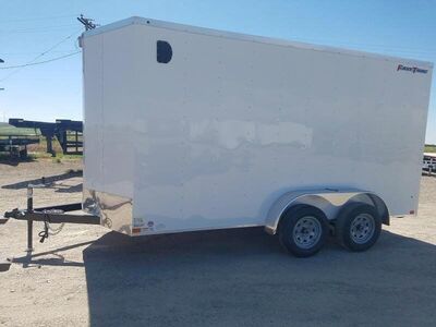 2026 Wells Cargo 7'x14' Enclosed Cargo Trailer