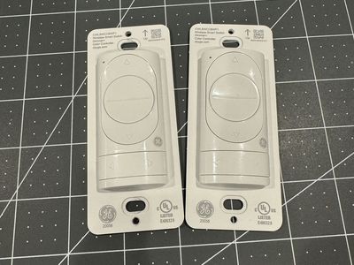 Pair of GE Cync Wire-Free Smart Dimmer Switches (Set of 2)