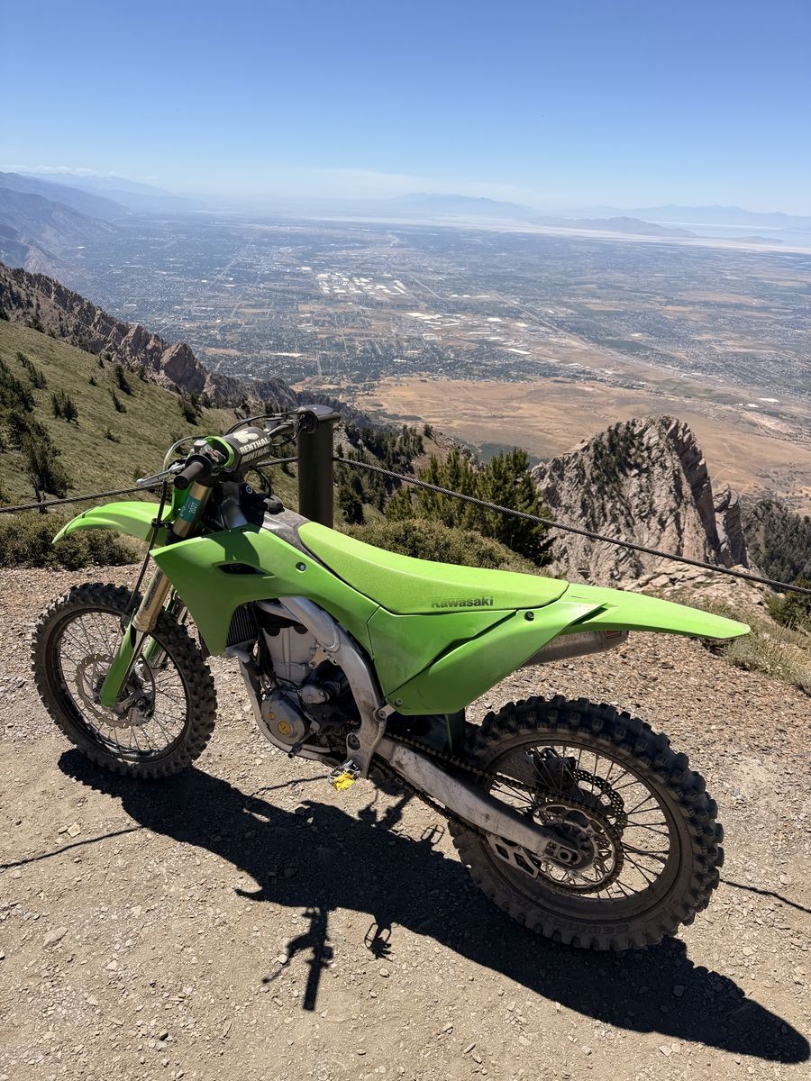 Kawasaki KX250F Dirt Bike - Green - Used