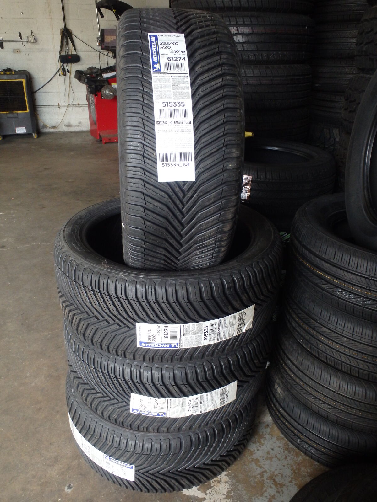 255/40R20 MICHELIN CROSSCLIMATE 2 SET OF BRAND NEW TIRES