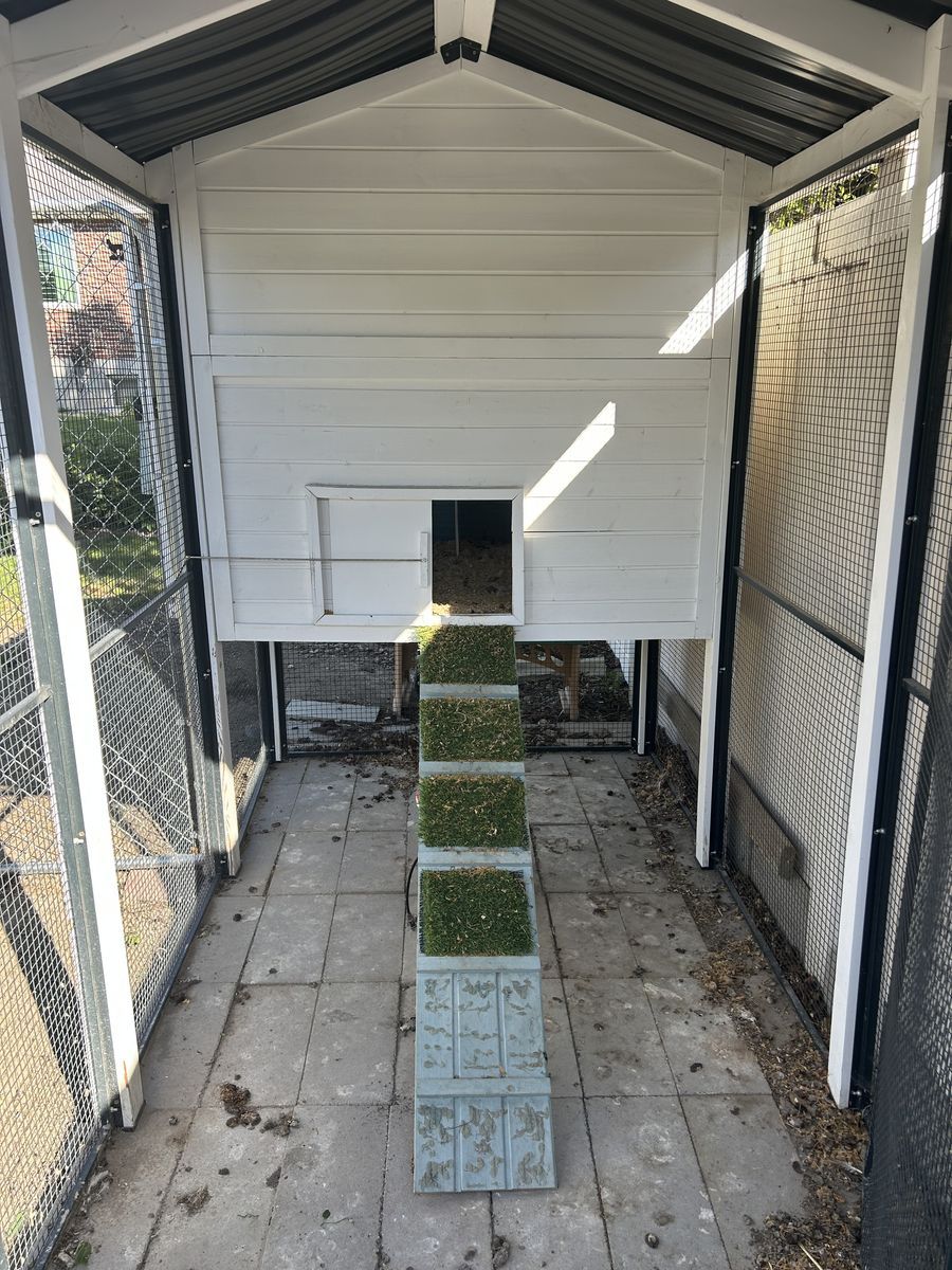 Chateau chicken coop