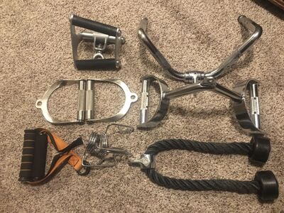 10 Piece Gym Attachment Bundle