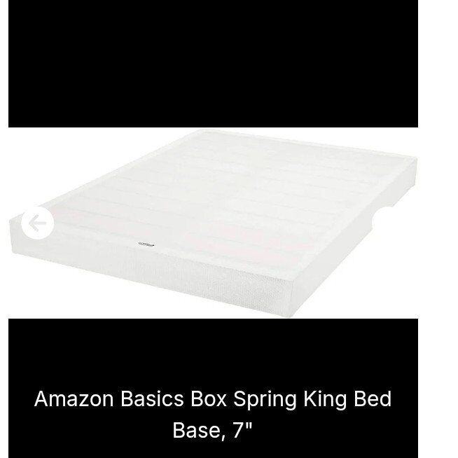 7" King Metal Box Springs (NEW)