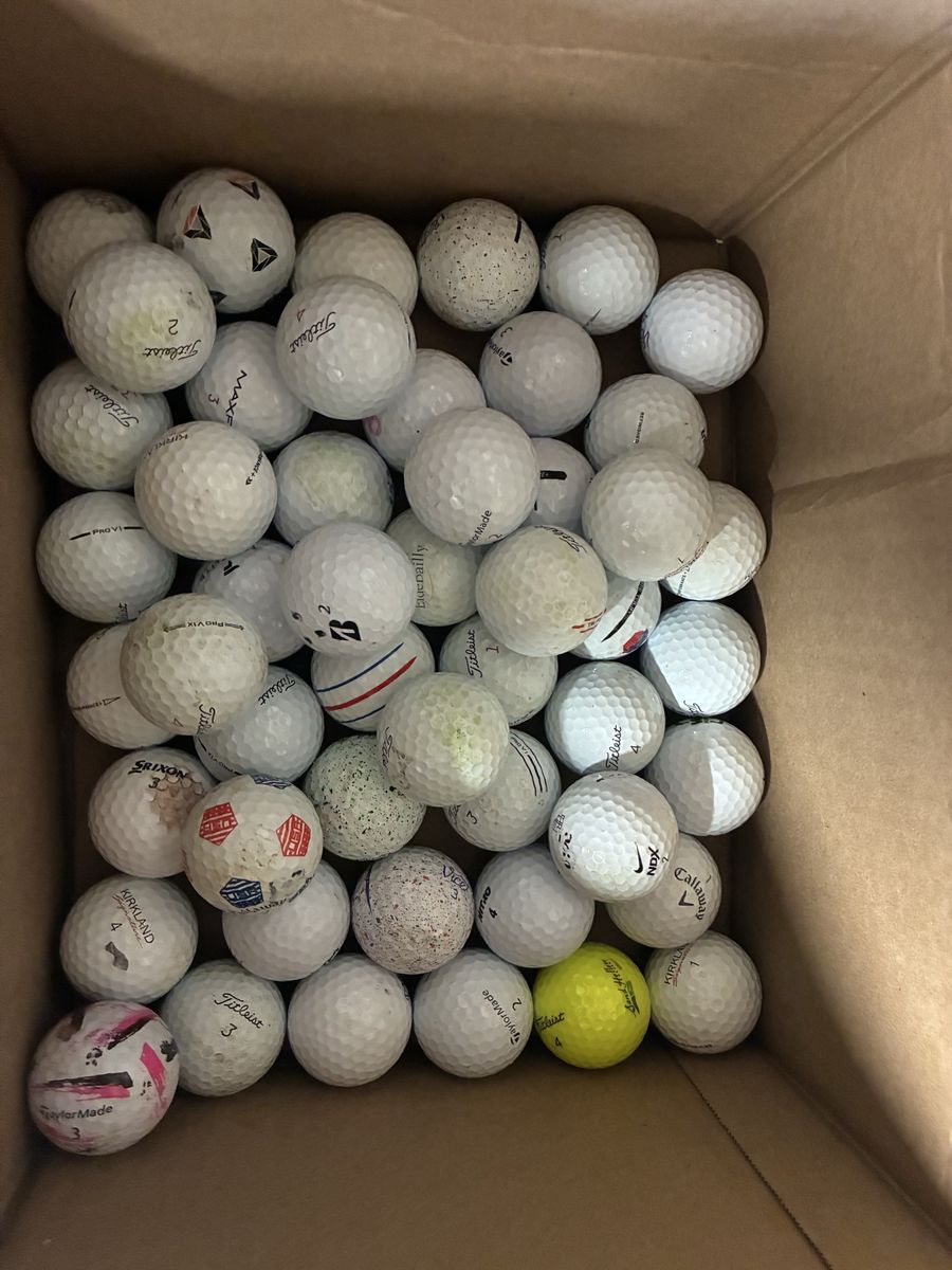 50 golf balls
