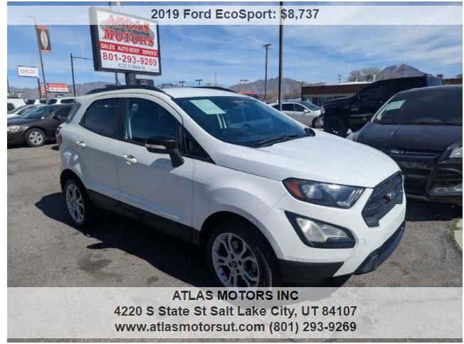 2019 FORD ECOSPORT SES
