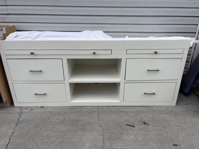 Twin Size Captains Bed See Description