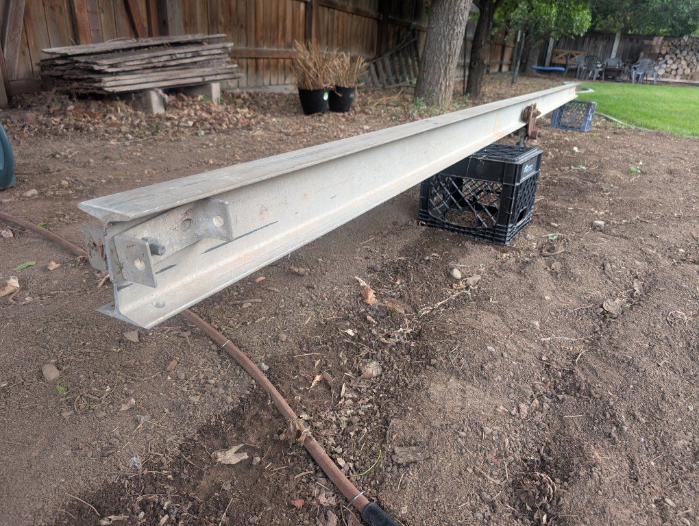 Heavy-Duty I-Beam with Trolley