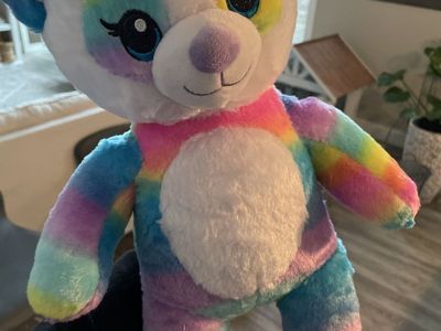 Build a bear bab rainbow panda