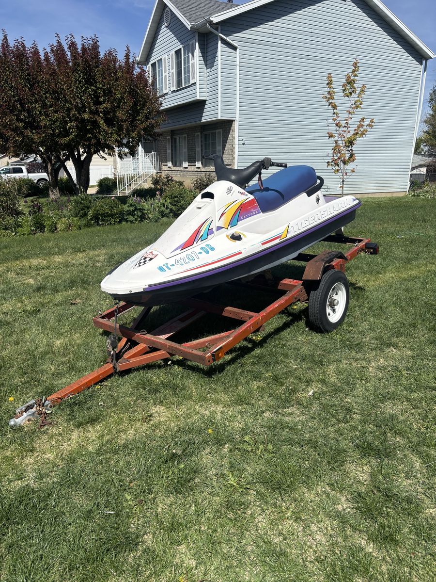 Tigershark Jetski With Trailer
