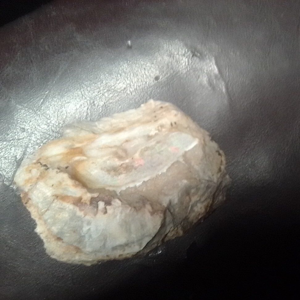 raw opals from the Spencer opal mine