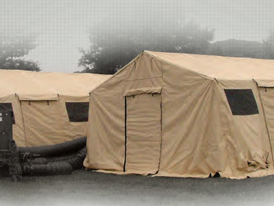 HDT Global BASE-X 305 Expedition Shelter Military Tent 18'x25' with Liner & Pole Setup (573 lbs)