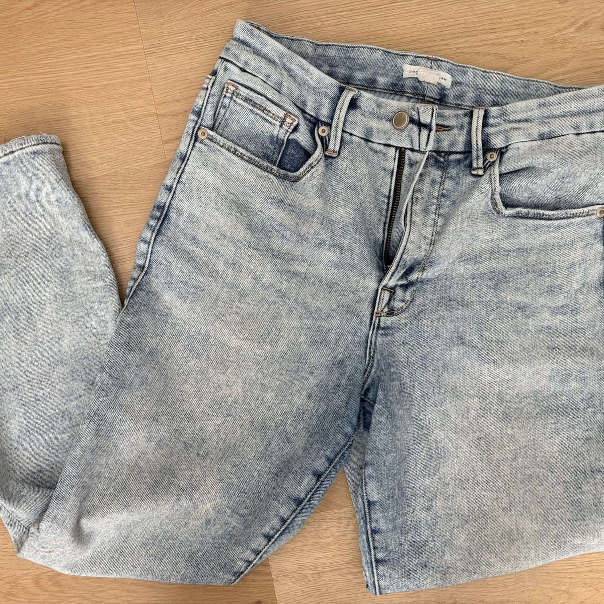 Good American Women's Light Wash Jeans Size 8/29