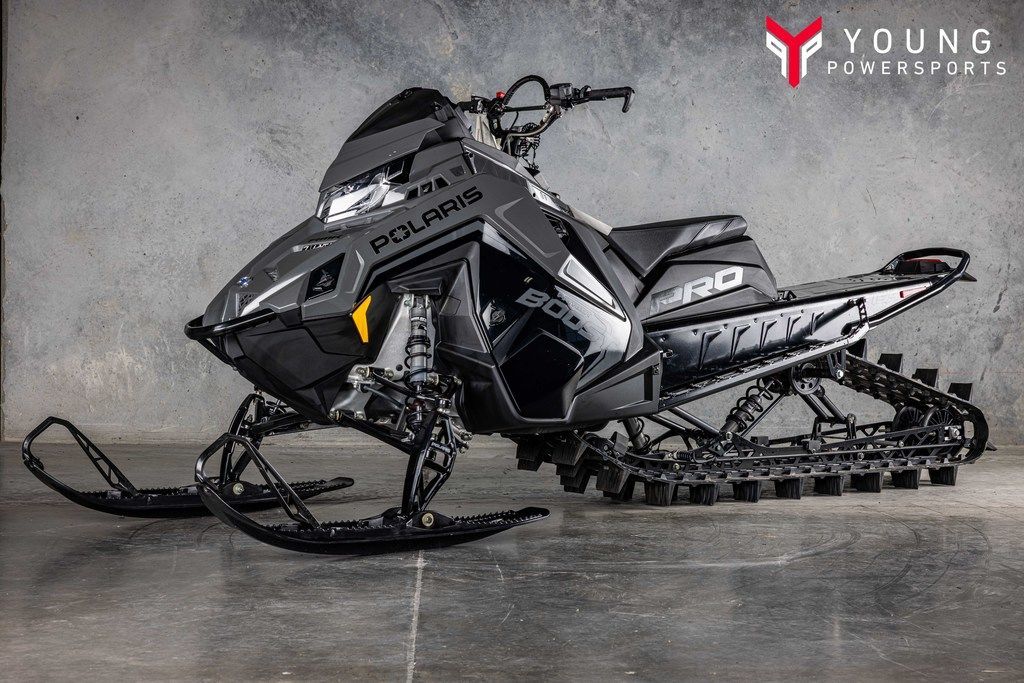 2025 Polaris® Boost PRO RMK 155 Shadow Gray / Gloss Black