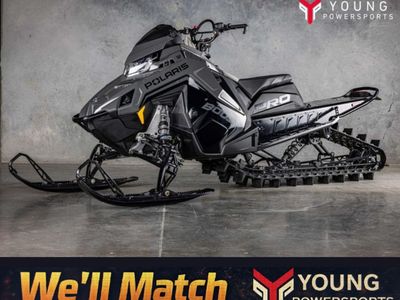 2025 Polaris® Boost PRO RMK 155 Shadow Gray / Gloss Black