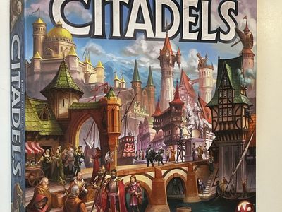 NEW! Bruno Faidutti's Citadels Board Game: Build Medieval Cities, Nobles & Intrigue (2-8 Players, Ages 8+)