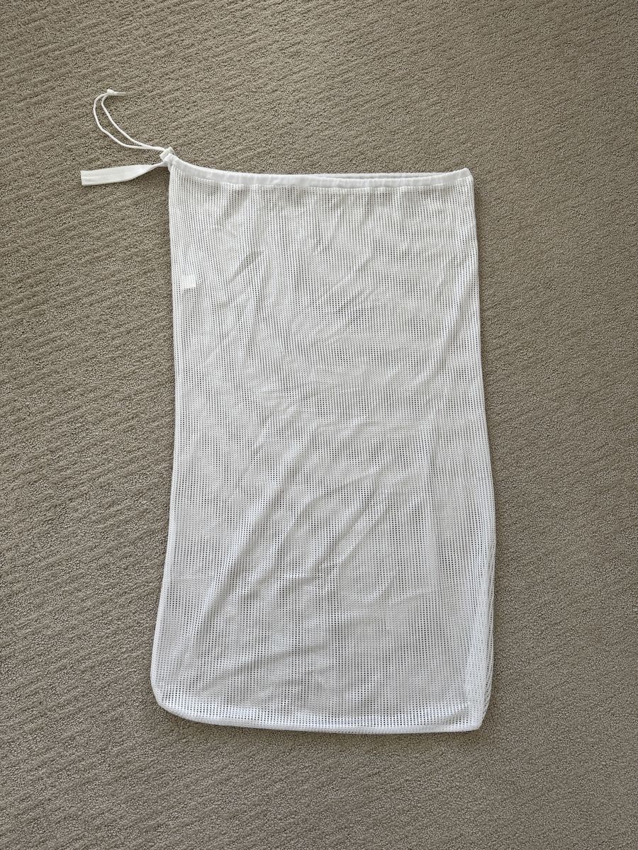 Laundry Mesh Bag with Drawstring Top