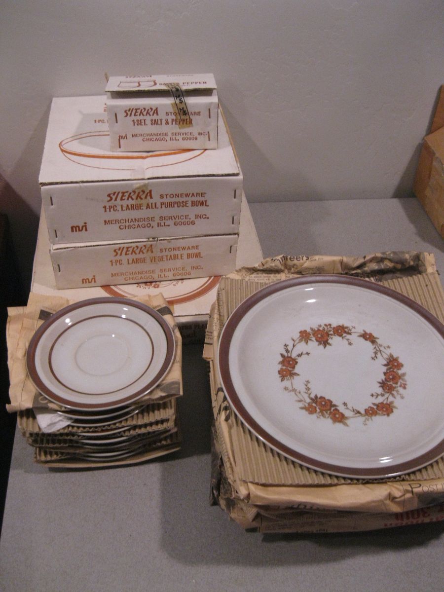20 Pieces of New Vintage Sierra Stoneware