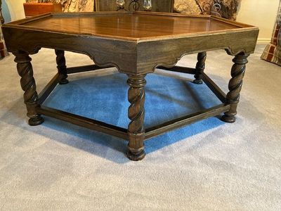 Ethan Allen Royal Charter Oak Coffee Table and End Tables