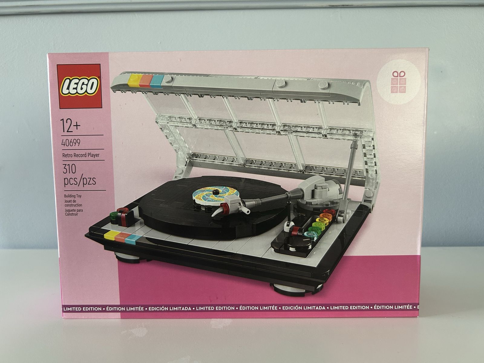 LEGO 40699 Sealed in Box Retro Record Player 310 Pieces Limited Edition