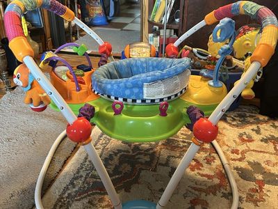 Baby Einstein Neighborhood Friends Activity Jumper - Musical, Lights, & Toys for Infant Development