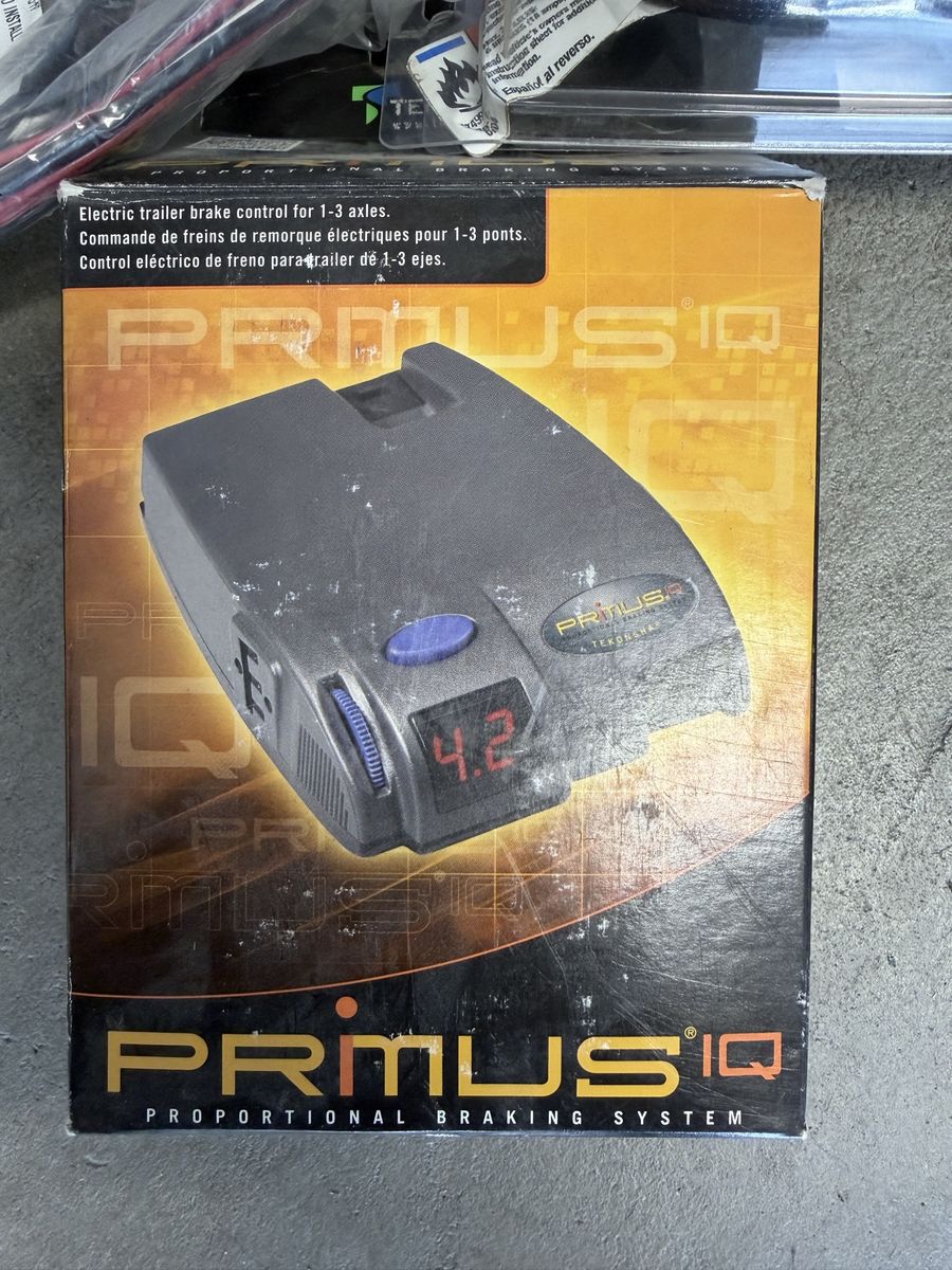 Tekonsha Primus IQ Proportional Electric Trailer Brake Control 1-3 Axles